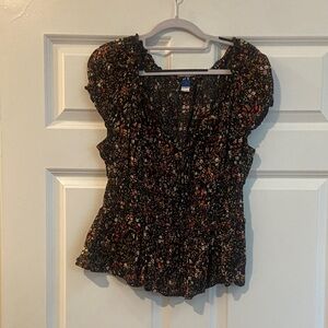 🧡 Women’s Old Navy floral top